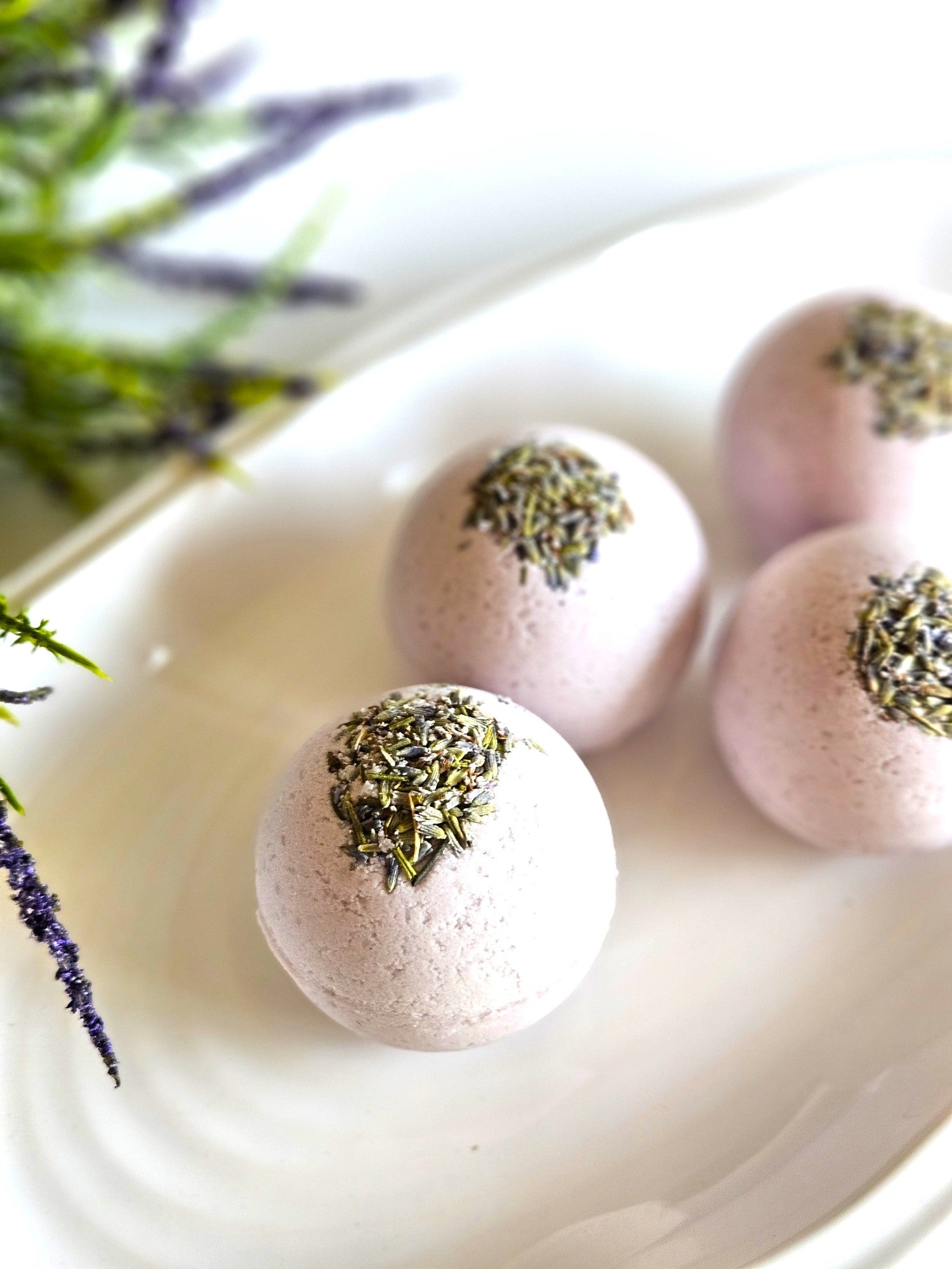 Healing Lavender Bath Bomb