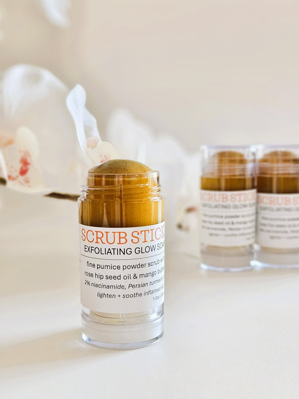 Scrub Stick | Glow Pigment Soap
