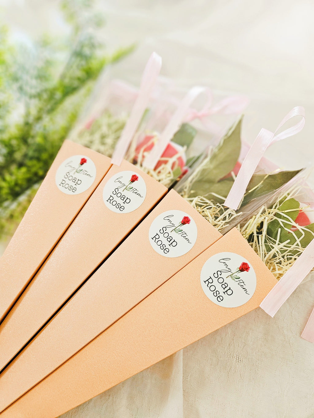 Long Stem Soap Roses