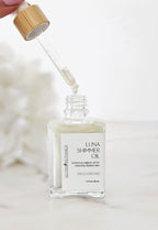 Luna Shimmer Oil | Silver Pearl