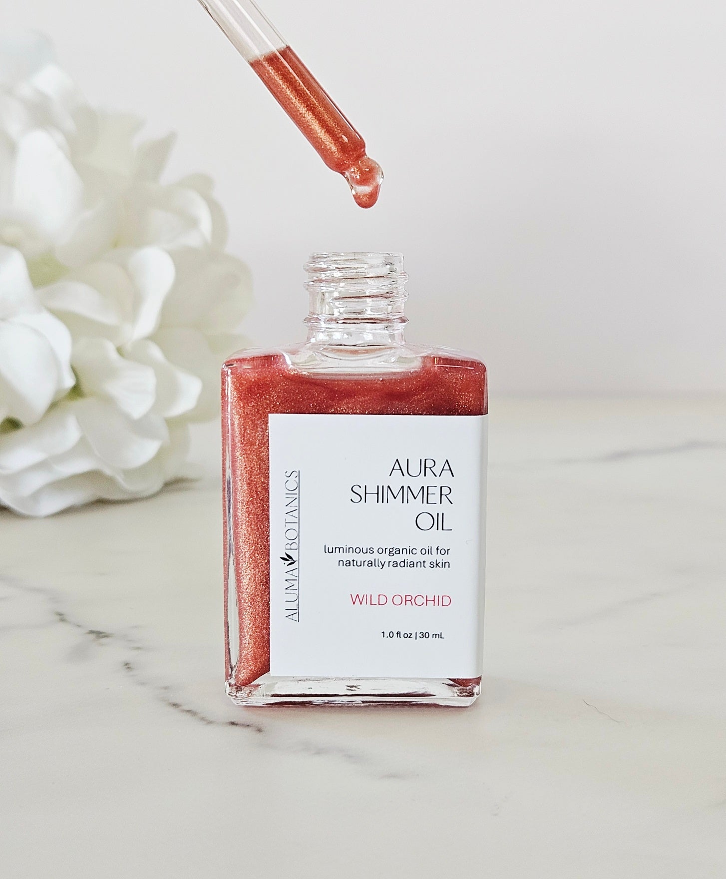Aura Shimmer Oil | Rose Gold