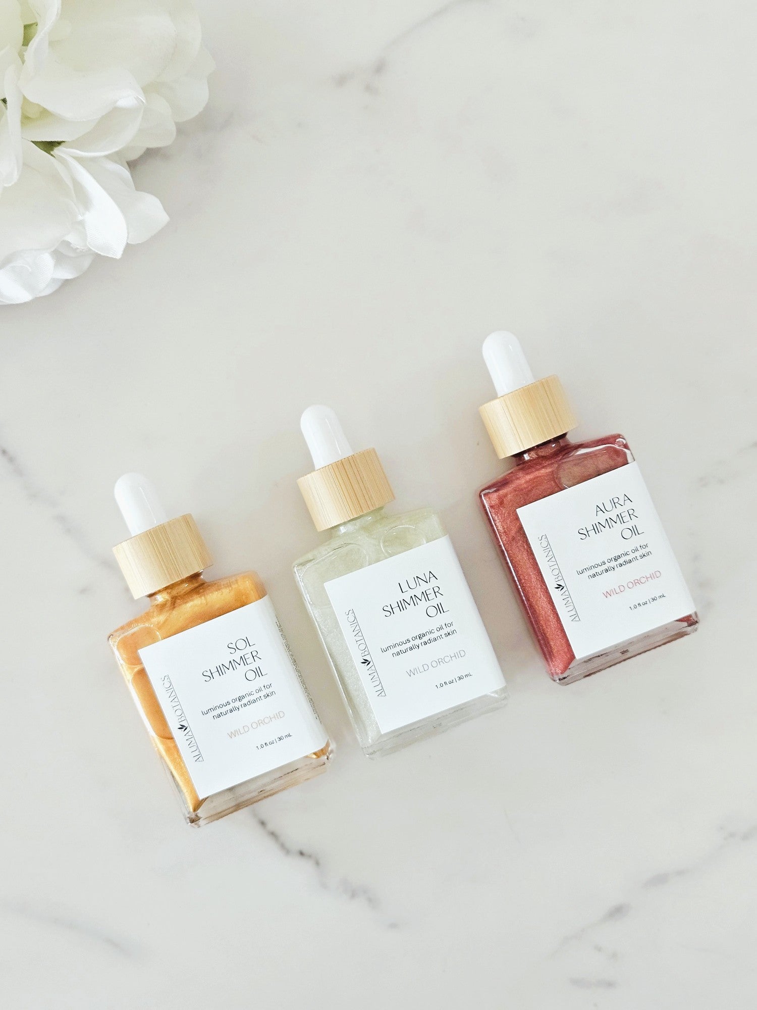 Veils of Light | Shimmer Oil Trio