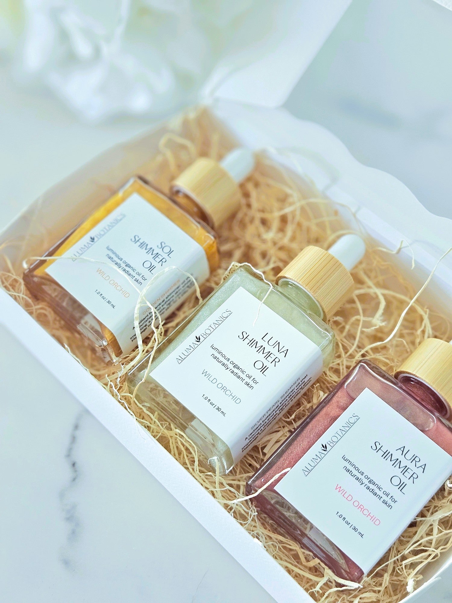 Veils of Light | Shimmer Oil Trio