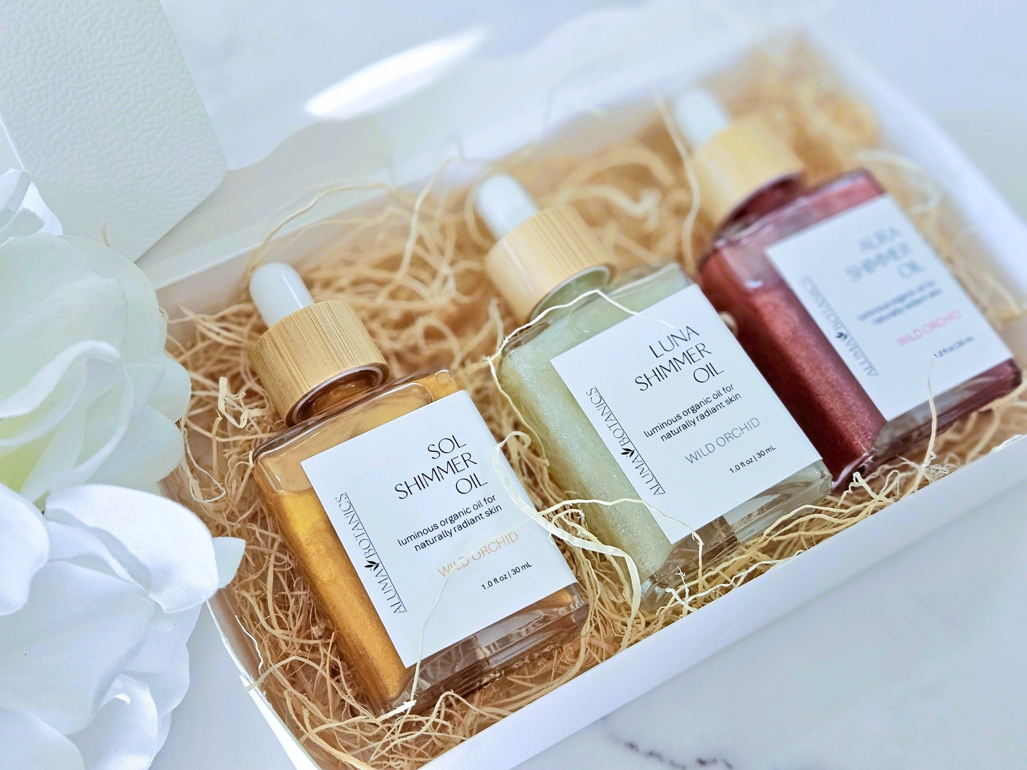 Veils of Light | Shimmer Oil Trio