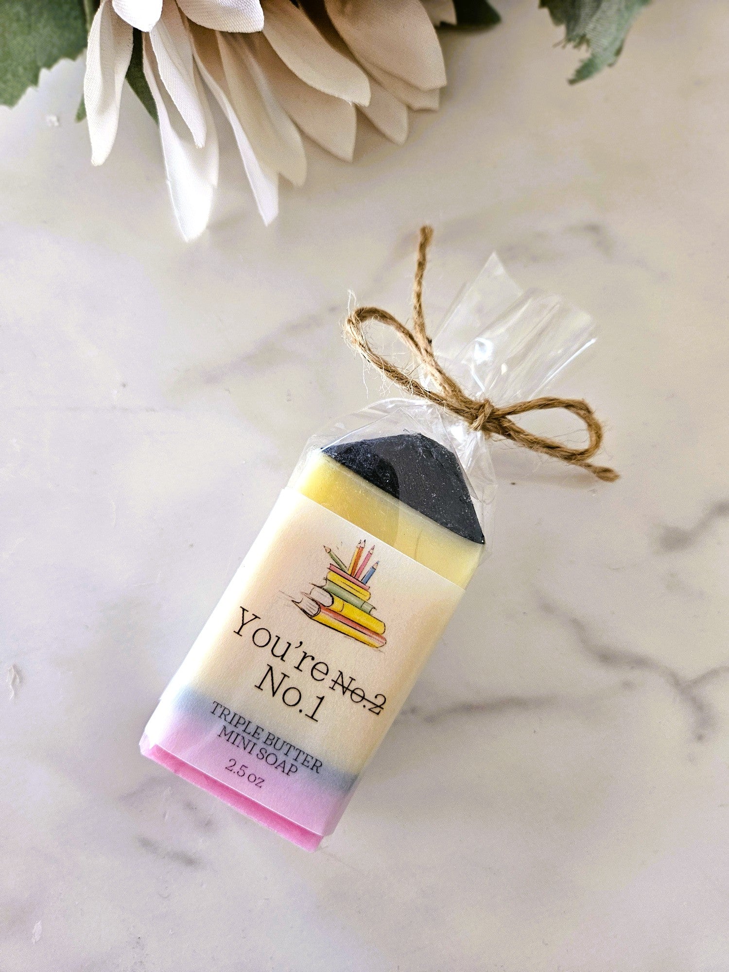 You're No. 1 | Mini Pencil Soaps
