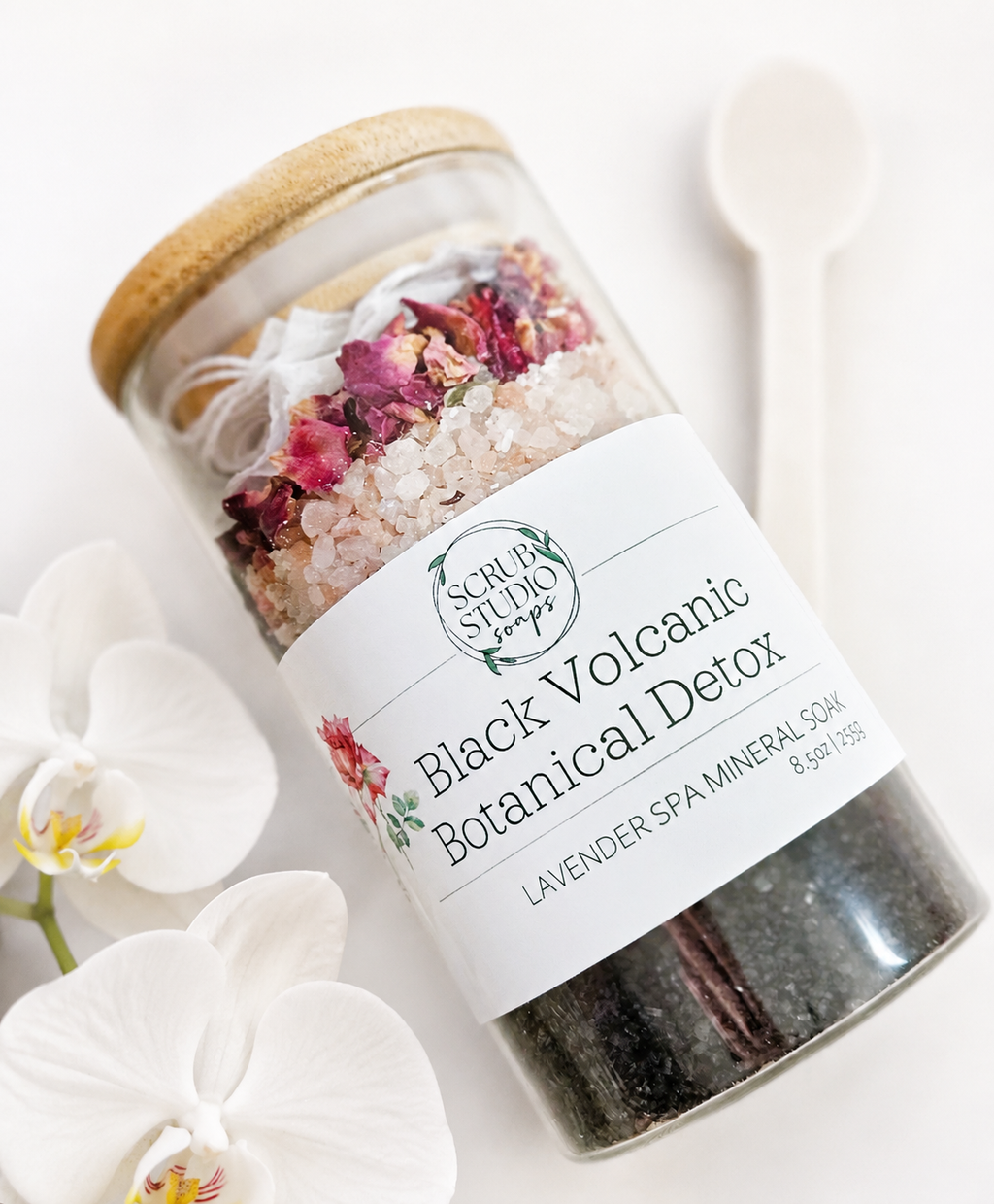 Therapeutic Black Volcanic Bath Salts