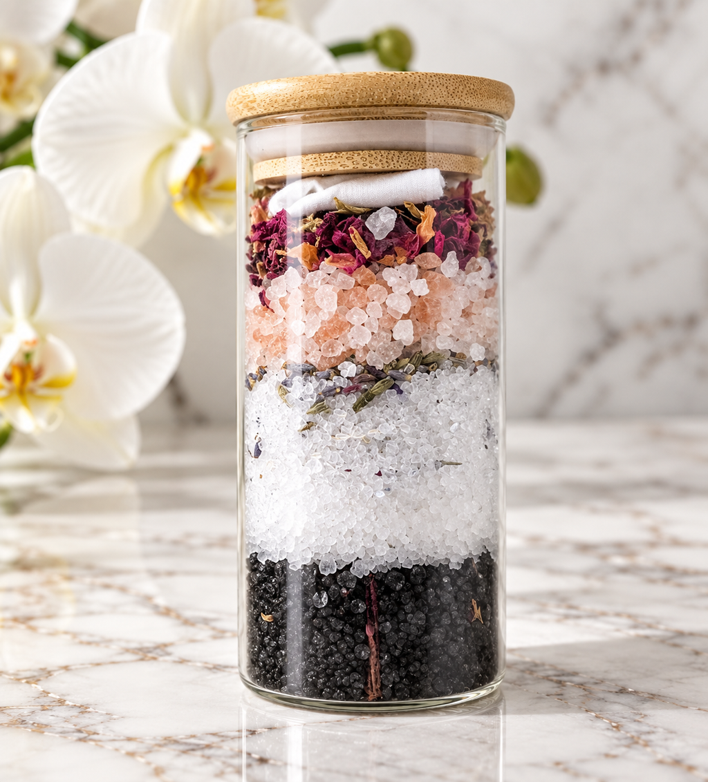 Therapeutic Black Volcanic Bath Salts
