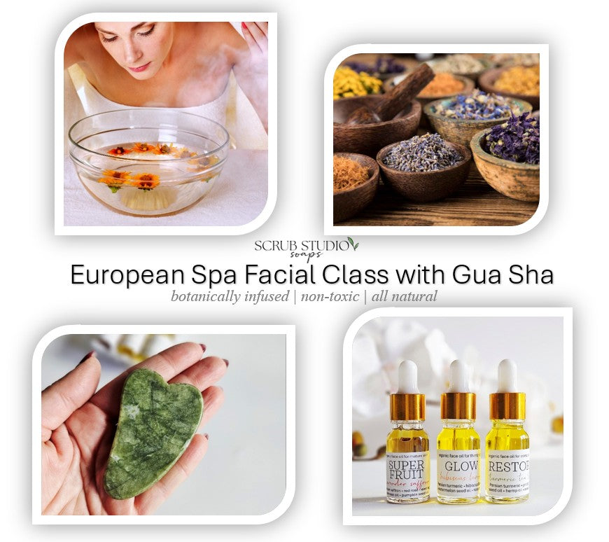 Botanical Spa Ritual | Facial Steam & Gua Sha Workshop