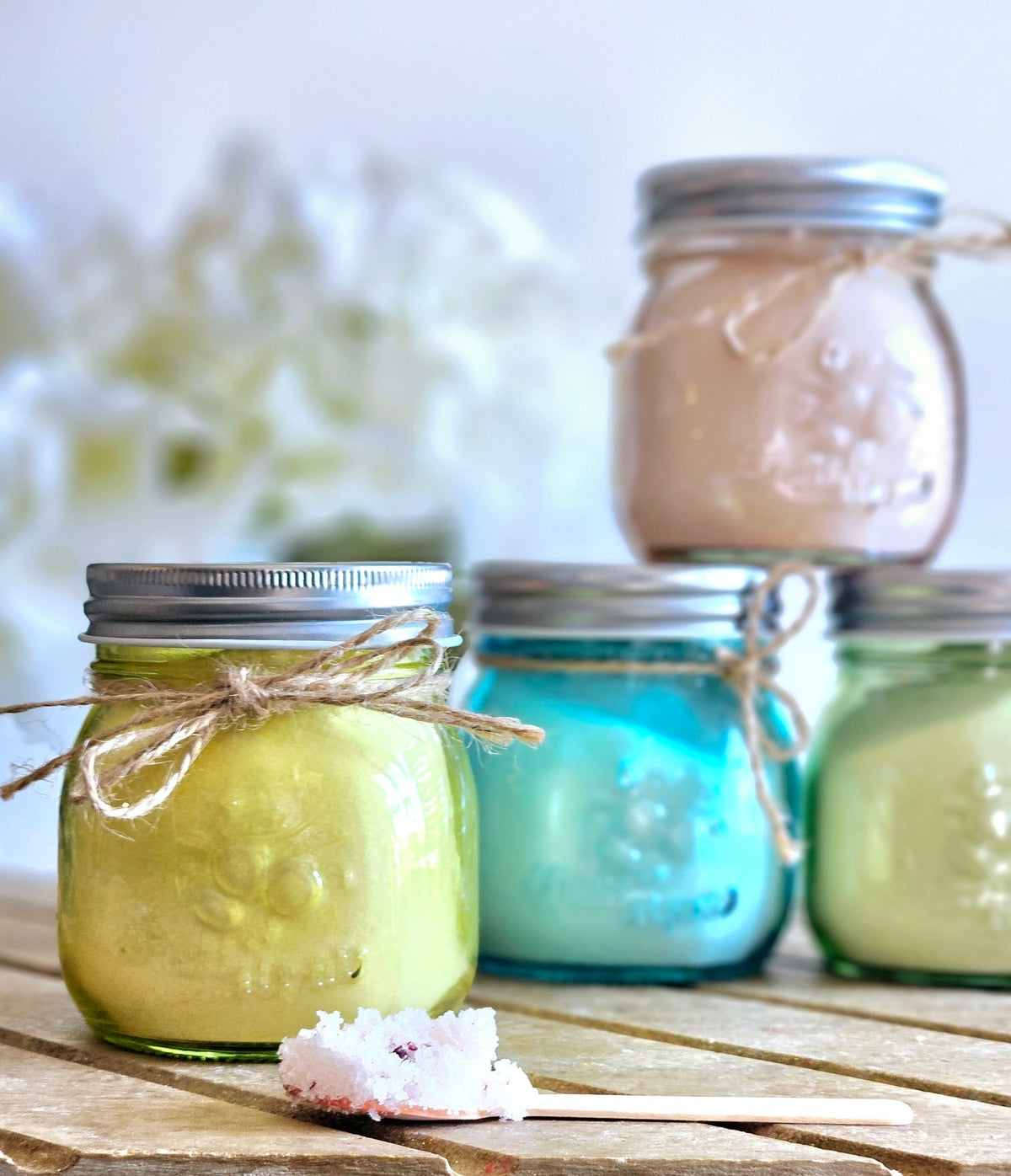 A botanical sugar scrub experience